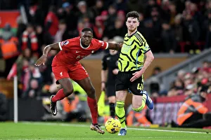 Liverpool V Arsenal 2023-24 Prints: Battle for Supremacy: Liverpool vs. Arsenal - Premier League Clash (2023-24)