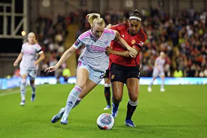 Battle for Supremacy: Stina Blackstenius vs. Gabrielle George - Women's Super League Showdown: Arsenal FC vs. Manchester United