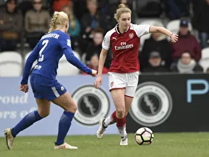 Arsenal Women V Chelsea Ladies 2017-18 Prints: Battle of the Titans: Arsenal Women vs