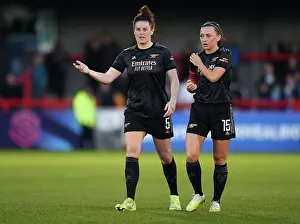 Brighton And Hove Albion Women V Arsenal Women 2022-23 Prints: Beattie and McCabe in Action: Brighton vs. Arsenal, FA Women's Super League (2022-23)