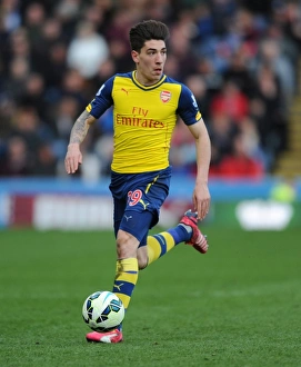 Burnley V Arsenal 2014/15 Prints: Bellerin in Action: Arsenal vs Burnley, Premier League 2014/15