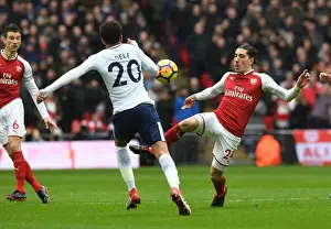 Bellerin vs Alli: Intense Battle at Wembley - Tottenham Hotspur vs Arsenal, Premier League 2017-18