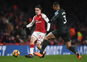Bellerin vs Danilo: Intense Battle at the Emirates - Arsenal vs Manchester City, Premier League 2017-18
