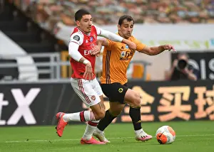 Bellerin vs Jonny: Intense Battle at Molineux - Wolverhampton Wanderers vs Arsenal FC, Premier League 2019-2020