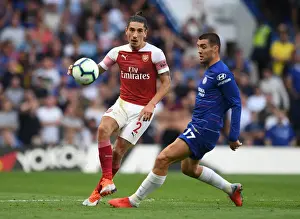 Chelsea V Arsenal 2018-19 Prints: Bellerin vs. Kovacic: A Premier League Battle at Stamford Bridge