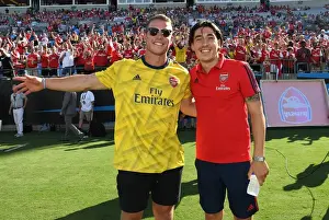 Bellerin vs. McCaffrey: Football Stars Clash in Arsenal vs. Fiorentina International Champions Cup Match