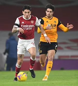 Bellerin vs. Neto: Empty Battle at Emirates - Arsenal vs. Wolverhampton Wanderers (Premier League 2020-21)