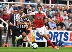 Newcastle United V Arsenal 2018-19 Prints: Bellerin vs Perez: Clash at St