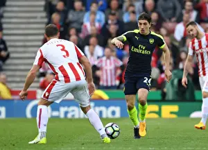 Bellerin vs Pieters: Intense Battle at Stoke City vs Arsenal (2016-17)