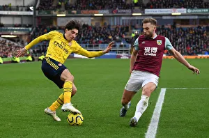 Burnley V Arsenal 2019-20 Prints: Bellerin vs Taylor: Burnley vs Arsenal, Premier League Clash (February 2020)