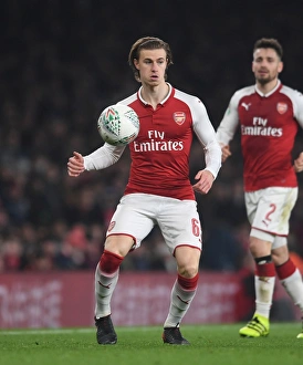 Ben Sheaf in Action: Arsenal vs. West Ham United, Carabao Cup Quarterfinals