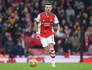 Ben White in Action: Arsenal vs. Burnley, Premier League 2021-22
