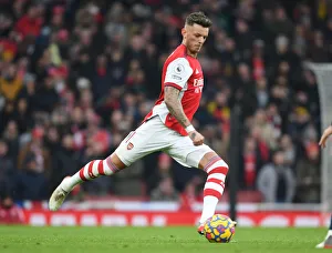Ben White in Action: Arsenal vs. Burnley, Premier League 2021-22