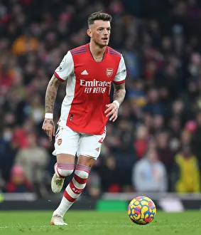 Ben White in Action: Arsenal vs. Burnley, Premier League 2021-22