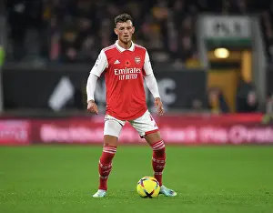 Wolverhampton Wanderers V Arsenal 2022-23 Prints: Ben White in Action: Arsenal vs. Wolverhampton Wanderers (2022-23)