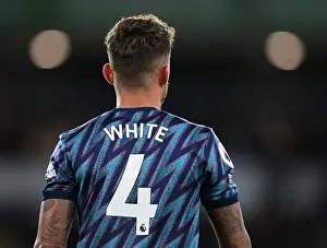 Ben White in Action: Arsenal vs. Wolverhampton Wanderers, Premier League 2021-22