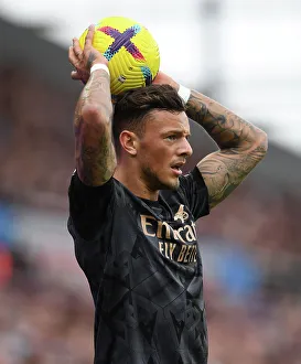 Ben White in Action: Aston Villa vs Arsenal, Premier League 2022-23