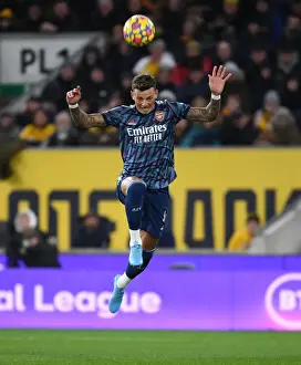 Ben White in Action: Wolverhampton Wanderers vs Arsenal, Premier League 2021-22