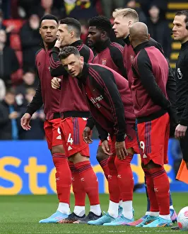 Ben White Prepares for Arsenal's Showdown against Watford in Premier League (2021-22)