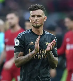 Ben White Salutes Arsenal Fans: Triumphant Moment After Intense Liverpool Clash (2022-23 Premier League)