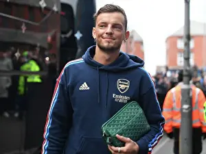 Everton V Arsenal 2022-23 Prints: Ben White's Arrival at Goodison Park Ahead of Everton vs