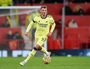 Manchester United V Arsenal 2020-21 Prints: Ben White's Defiant Performance: Arsenal Holds Manchester United at Old Trafford (Premier League 2020-21)