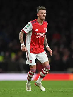 Ben White's Defiant Performance: Arsenal Stands Strong Against Liverpool in Carabao Cup Battle