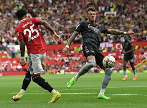 Ben White's Determined Performance: Arsenal Holds Manchester United in 2022-23 Premier League Showdown