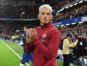Chelsea V Arsenal 2023-24 Prints: Ben White's Steadfast Performance: Arsenal Stands Firm Against Chelsea (2023-24 Premier League)