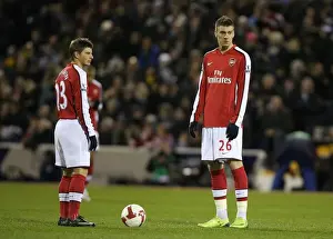 West Bromwich Albion V Arsenal 2008-9 Prints: Bendtner and Arshavin Shine: Arsenal Crush West Brom 3-1 in Premier League
