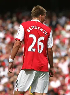 Arsenal V Paris Saint Germain 2007-08 Prints: Bendtner Scores Stunner: Arsenal Edge Past Paris Saint-Germain in Emirates Cup Opener