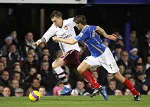 Bendtner vs. Hreidarsson: The 0-0 Stalemate at Fratton Park - Arsenal vs. Portsmouth, Premier League, 2007