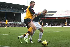 Cardiff City V Arsenal FA Cup Prints: Bendtner vs. McNaughton: The FA Cup Stalemate at Ninian Park, Arsenal vs. Cardiff, 2009