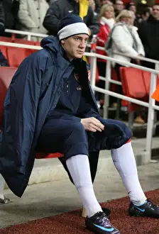 Arsenal V Blackburn Rovers 2007-8 Prints: Bendtner's Brace: Arsenal Triumphs 2-0 over Blackburn Rovers, 2008