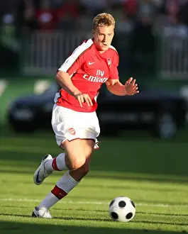Szombathely V Arsenal 2008-09 Prints: Bendtner's Goal: Arsenal vs Szombathely, July 2008