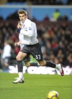 Images Dated 27th January 2010: Bendtner's Stalemate: Arsenal vs. Aston Villa, Barclays Premier League, 2010