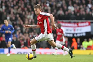 Arsenal V Manchester United 2008-09 Prints: Bendtner's Strike: Arsenal's 2-1 Victory Over Manchester United, 2008