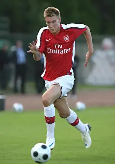 Szombathely V Arsenal 2008-09 Prints: Bendtner's Stunner: Dramatic 1-1 Draw for Arsenal against Szombathely, 2008