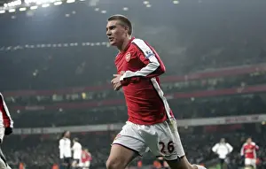 Arsenal V Bolton Wanderers 2008-09 Prints: Bendtner's Thriller: Arsenal's 1-0 Triumph Over Bolton Wanderers (2009)