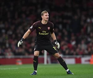 Images Dated 22nd October 2018: Bernd Leno (Arsenal). Arsenal 3: 1 Leicester City. Premier League. Emirates Stadium