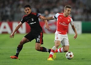 Besiktas v Arsenal 2014-15 Gallery: Besiktas JK v Arsenal FC - UEFA Champions League Qualifying Play-Offs Round: First Leg