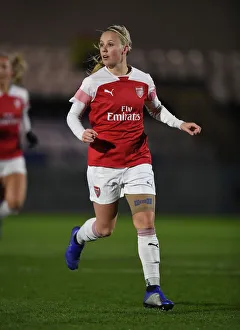 Arsenal Women V Birmingham City Women - WSL Continental Cup 2018-19 Prints: Beth Mead in Action: Arsenal Women vs Birmingham City Women (FA WSL Cup)