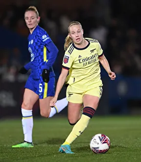 Chelsea Women V Arsenal Women 2021-22 Prints: Beth Mead in Action: Chelsea Women vs. Arsenal Women, FA WSL Match, February 2022
