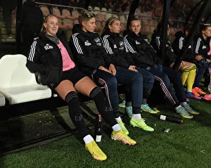 Ajax Women v Arsenal Women 2022-23 Collection: Beth Mead Readies for Arsenal's UEFA Women's Champions League Clash Against AFC Ajax