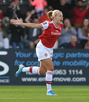 Arsenal Women V West Ham United 2019-20 Prints: Beth Mead Scores First Goal for Arsenal Women in 2019-20 WSL Season