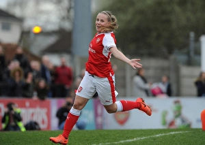 Arsenal Ladies V Tottenham Hotspur Ladies FA Cup 2017 Prints: Beth Mead Scores the Winner: Arsenal Ladies Advance in FA Cup with Triumph Over Tottenham Hotspur Ladies