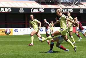 West Ham United Women V Arsenal Women 2021-22 Prints: Beth Mead Shines: Arsenal Women's Victory Over West Ham United