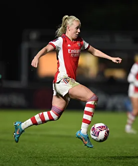 Arsenal Women V Brighton And Hove Albion Women 2021-22 Prints: Beth Mead's Brilliant Performance: Arsenal Women Triumph Over Brighton Hove Albion in FA WSL Clash