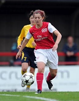 Images Dated 5th October 2011: Bianca Bragg (Arsenal). Arsenal Ladies 6: 0 Bobruichanka. Womeans UEFA Champions League