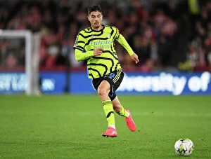 Images Dated 27th September 2023: Brentford vs Arsenal: Carabao Cup Clash - Kai Havertz in Action